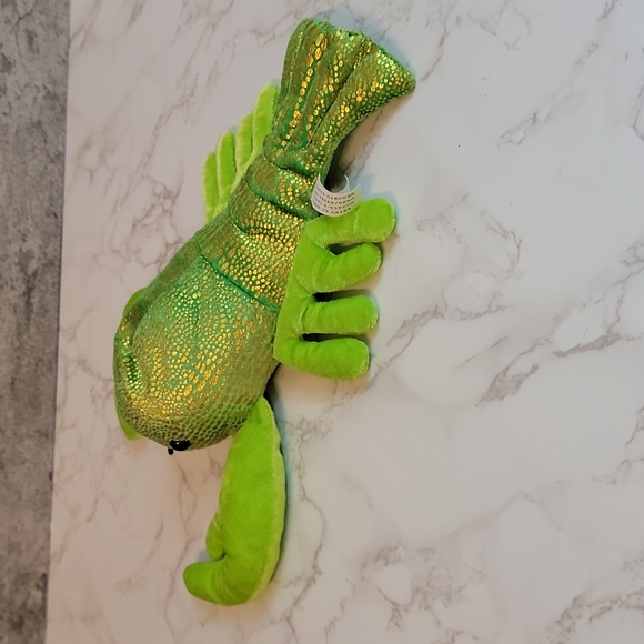 circus circus iridescent lobster green plush stuffed animal - Picture 3 of 7